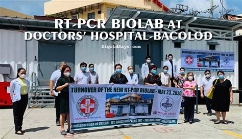 The Doctors' Hospital Sets Up First PCR Laboratory in Bacolod.